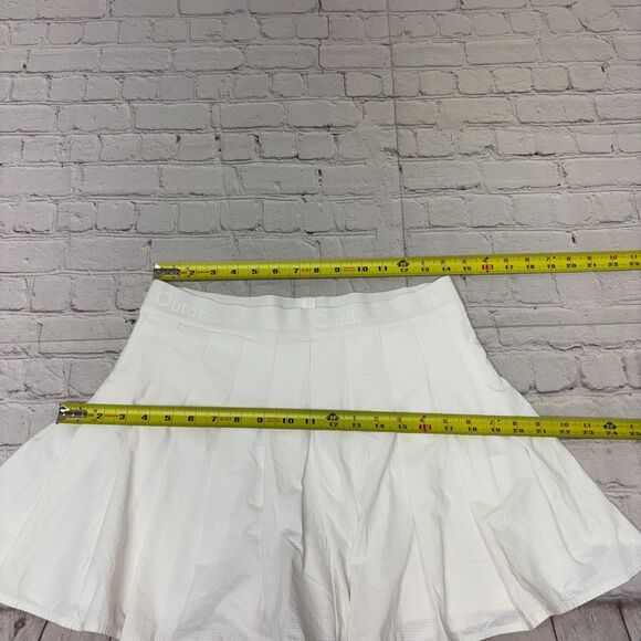 Outdoor Voices Women Golf Tennis Active Skort Skirt Size Large White C026 -16 - Picture 2 of 16
